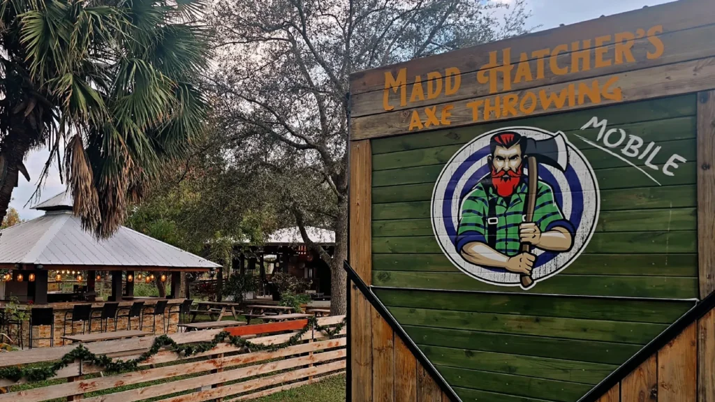 Let us bring the fun to you - axe throwing in the Stuart, FL